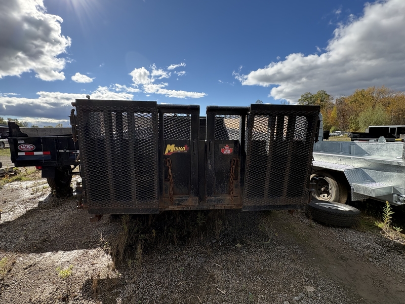 Cargo, Utility Trailers  2023 Miska 7 Ton Contractor Dump Trailer Photo